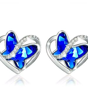 Sterling silver butterfly earrings🦋